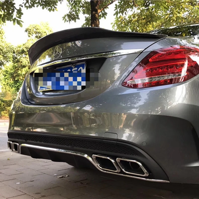 C63 4-дверный седан из углеродного волокна/FRP для Mercedes-Benz новый c-класс W205 2016-17 PSM