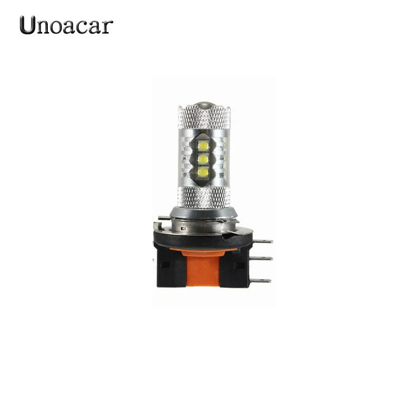 1 шт. H15 16 LED 80 Вт автомобильные лампочки Автомобильные дневные ходовые огни лампы