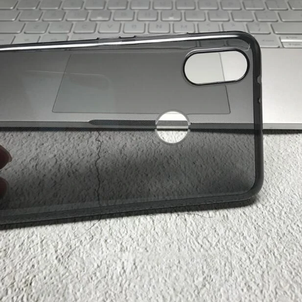 Оригинальный чехол для Xiaomi Mi 8 mi8 mia2 a2 роскошный мягкий прозрачный черный из ТПУ