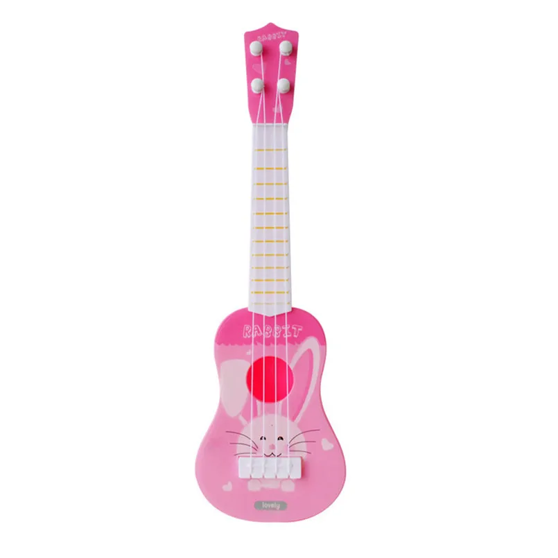 Мини-укулеле для начинающих дошкольного возраста простая гитара 4 струны