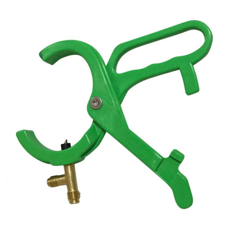 Боковой удар для R134A R22 & R12 открывалка хладагента 2 в 1 AB диафрагма 60 5 мм 1/4SAE 1/2 ACME