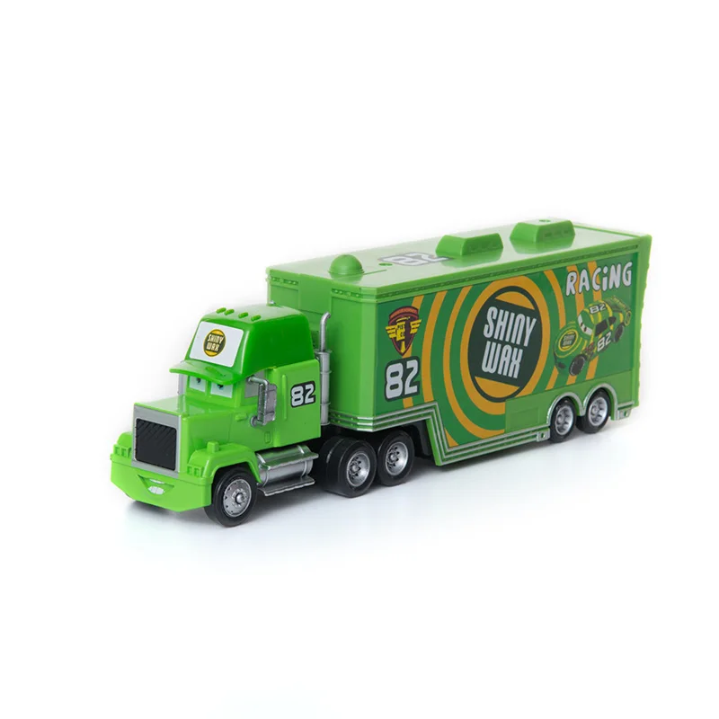 NO. 82 Truck Disney Pixar Cars 2 3 игрушки № 35 грузовик молния McQueen Джексон шторм Рамирез Мак дядюшка 1:55 литой модельный автомобиль игрушка детский подарок - Цвет: NO. 82 Truck