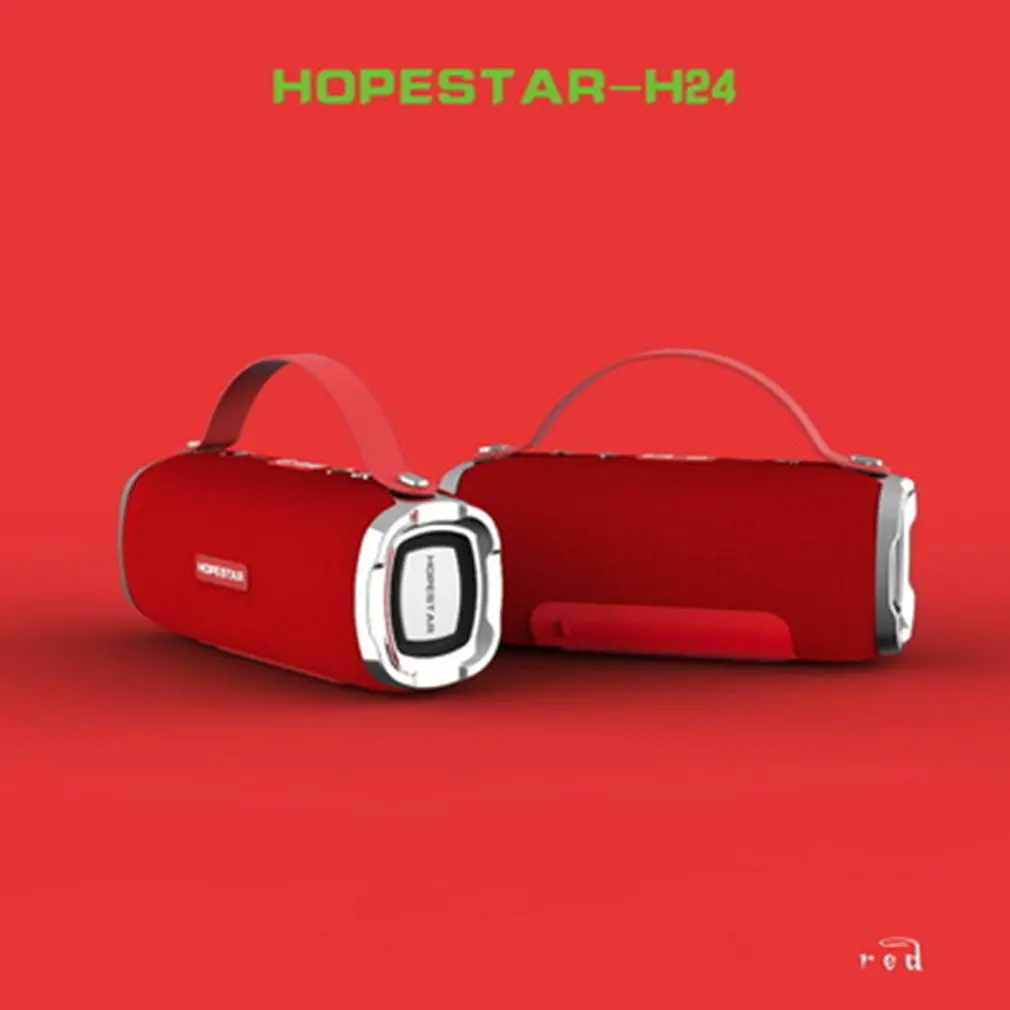 HOPESTAR H24 динамик Портативный беспроводной громкий динамик стерео звук Открытый водонепроницаемый динамик Мобильная мощность
