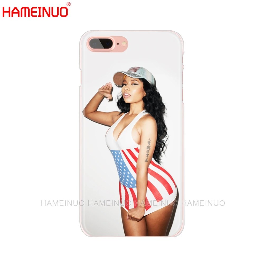 HAMEINUO черный nicki minaj Чехол для мобильного телефона iphone X 8 7 6 4 4s 5 5s SE 5c 6s plus|Бамперы| |
