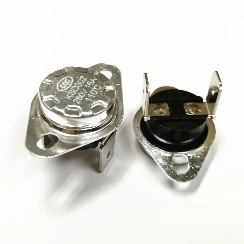 Керамический переключатель температуры KSD301 16A 250V 140C 145C 150C 155C 160C 165C 170C 175C 180C 250C