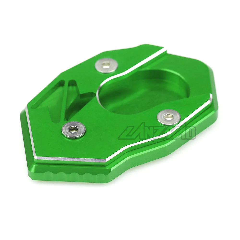 CNC алюминиевая боковая подставка для мотоцикла увеличенная Kawasaki Z900 Z650 Z1000 ER6N NINJA250