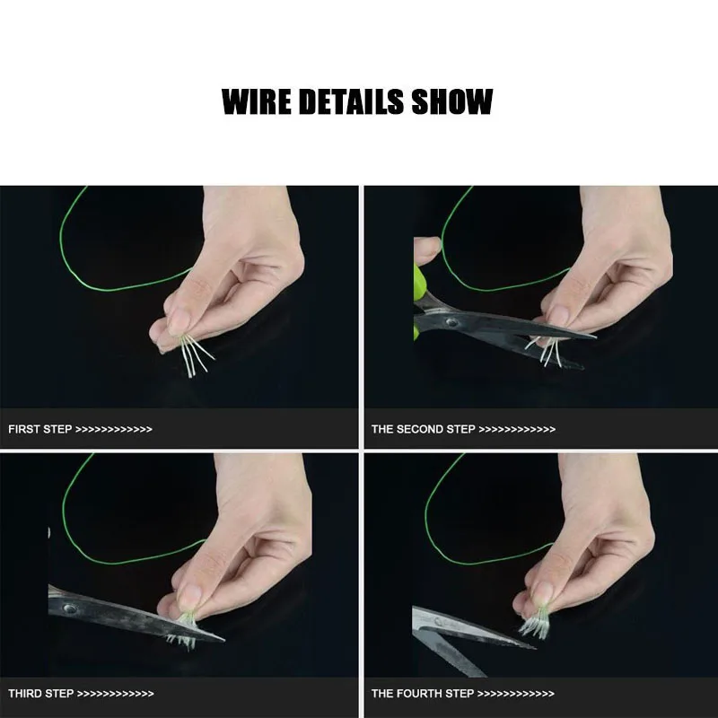 

New Outdoor 50 meters wear-resistant fishing line strong pull strong fluorescent line luminous sky fishing line