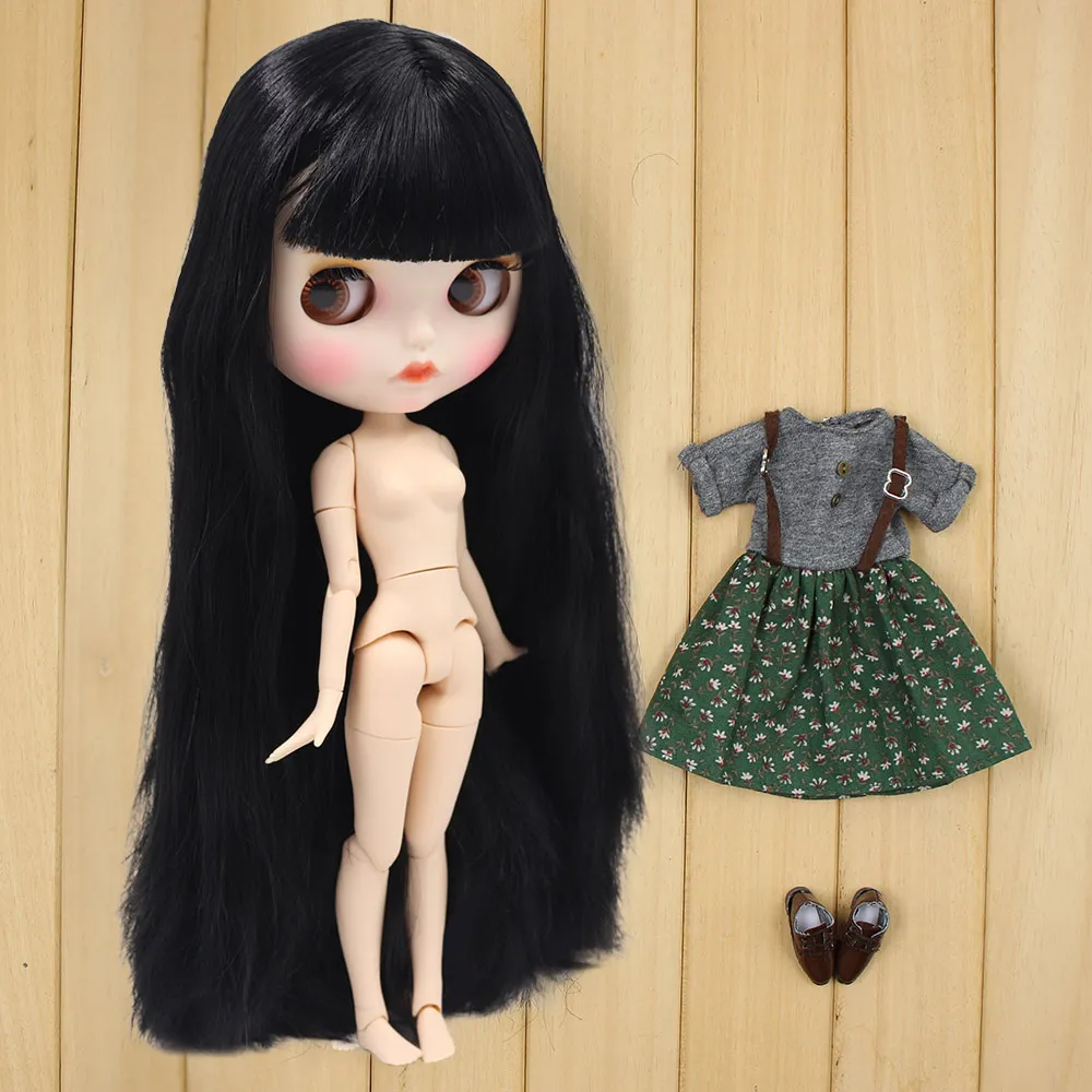 doll clothes shoes Blyth кукла комбинация новые резные губы лицо, суставное тело, одежда плюс обувь 1/6 BJD, ICY, Pullip, Azone - Цвет: doll clothes shoes