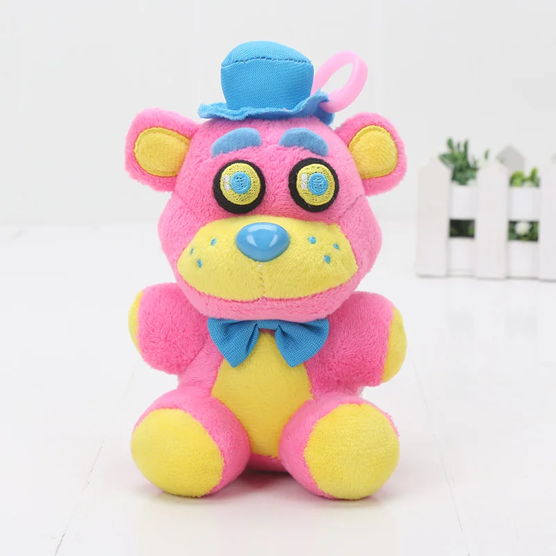 14 см FNAF Five Nights At Freddy's fox Золотой Фредди Бонни и Чика плюшевый брелок-подвеска Плюшевые игрушки Мягкая кукла - Цвет: 4
