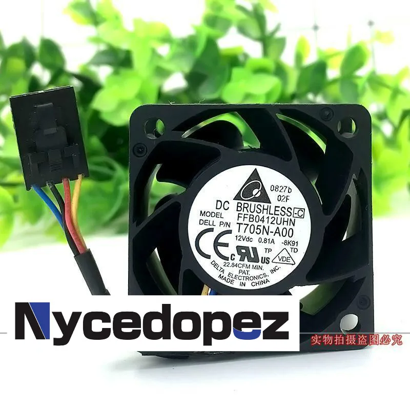 1 шт. 0T705N 0N229R FFB0412UHN 12 В 0.81A бесщеточный вентилятор 40*28 мм | Компьютеры и офис