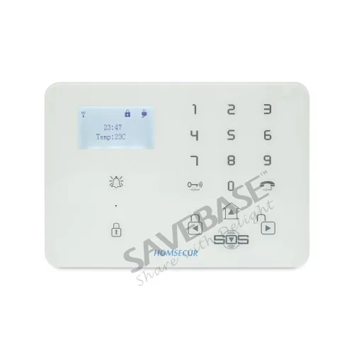 Беспроводная домашняя система охранной сигнализации HOMSECUR GA01 3G WCDMA с меню на
