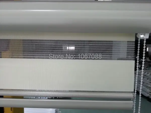 Полупрозрачные 100% Полиэстеровые жалюзи Зебра в бежевом окне шторы для гостиной 24