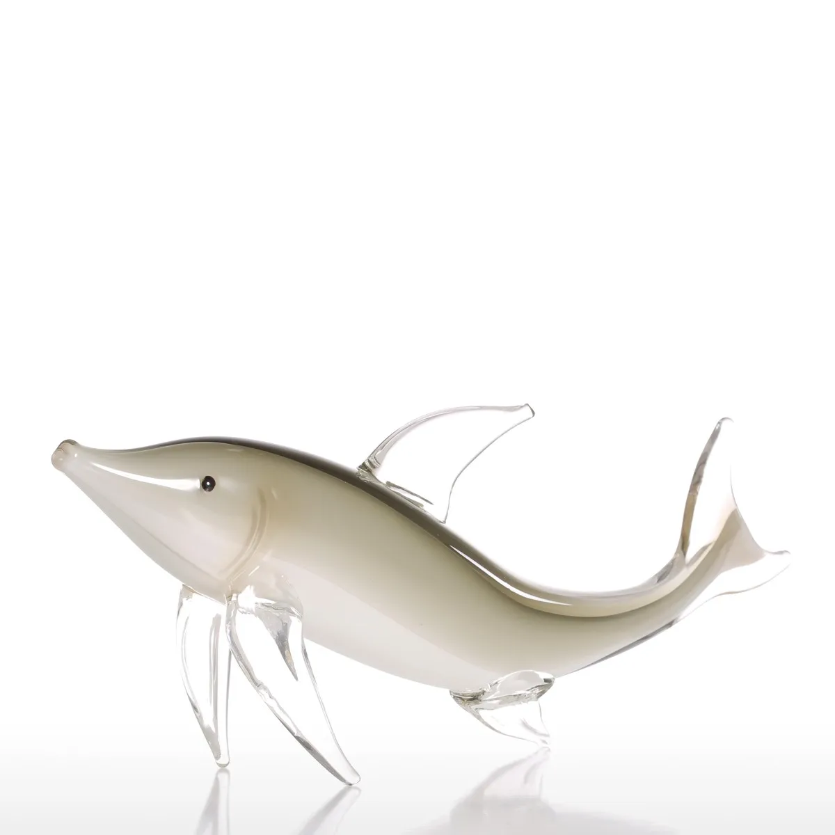 Статуэтка Tooarts серая рыба Подарочные статуэтки для животных украшение дома