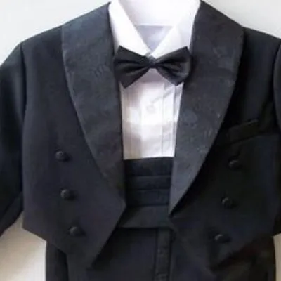 Костюмы для мальчиков на свадьбу детские костюмы выпускной черные/белые