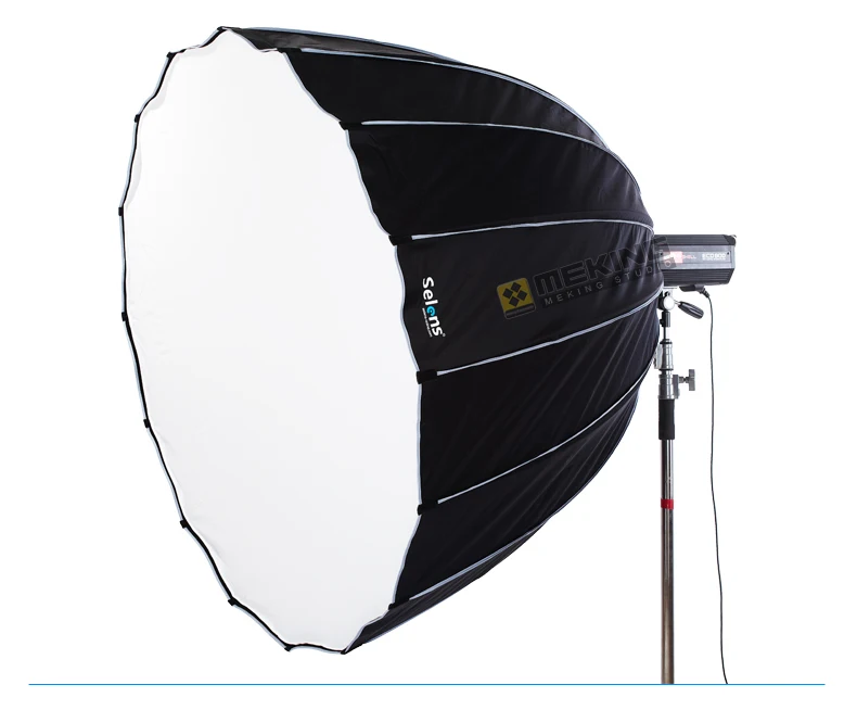 Selens 120cm Hexadecagon Deep Umbrella Softbox for Strobist Lighting Modifier Bowen Balcar Elinchrom Hensel Profoto Studio Flash