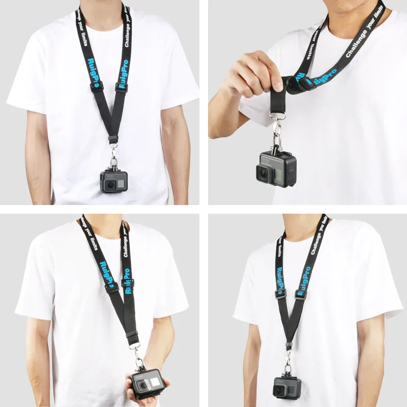 Регулируемый 67 см Съемный длинный нагрудный ремень для GoPro Hero 7/6/5/4/3 Session SJCAM EKEN Yi 4K