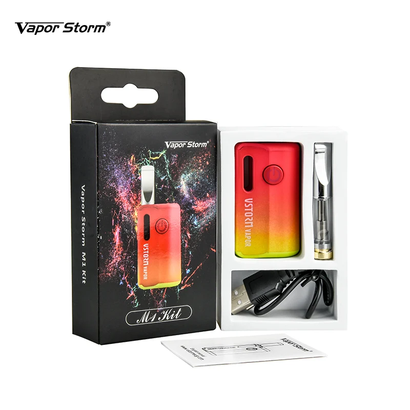 Новейший пар набор Storm M1 для CBD 800 мАч встроенный аккумулятор электронная сигарета