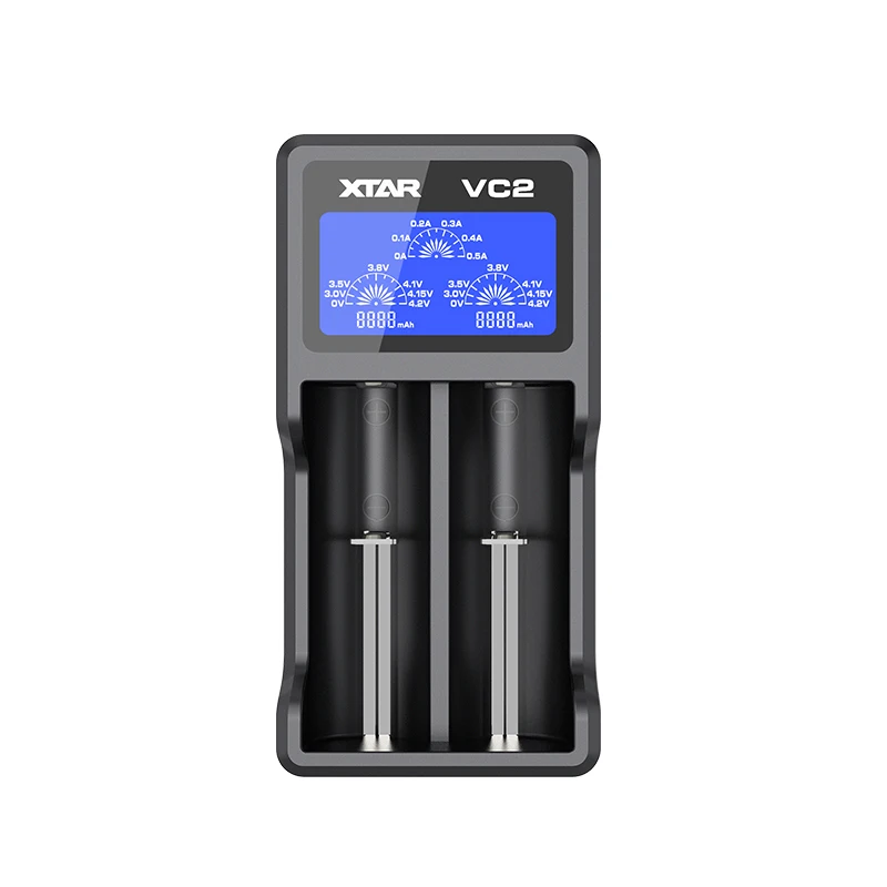 XTAR VC2 VC2 плюс VC4 VC2S VC4S батарея зарядное устройство для 10440/16340/14500/14650/18350/18500/18650/18700/21700/20700/17500