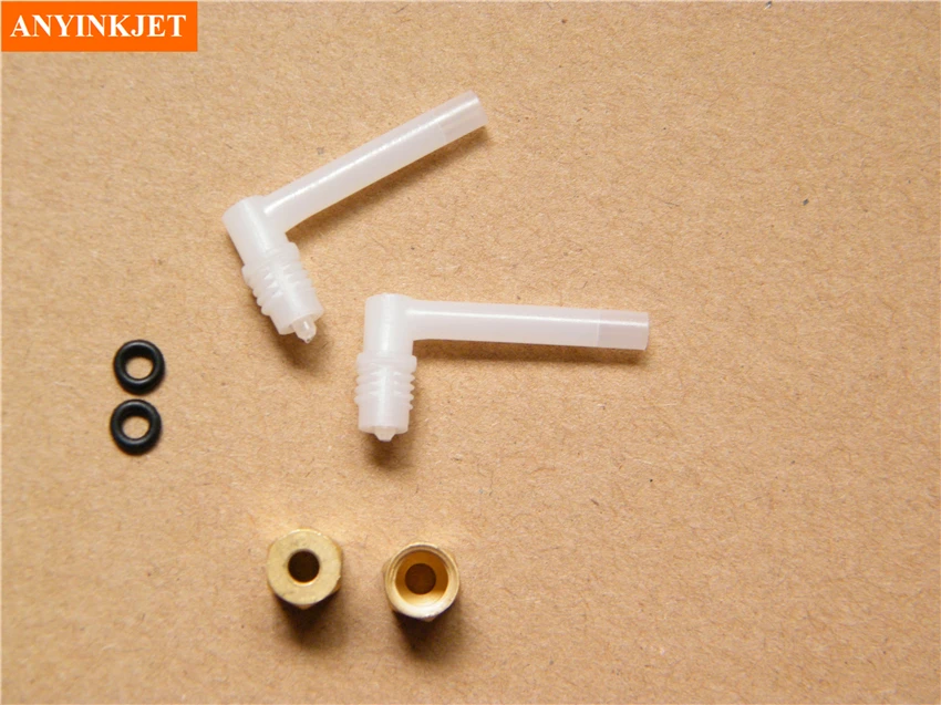 

L Shape Ink tube Connector with copper screw for Epson 7800 9800 7880 9880 7450 9450 7400 9400 printer