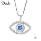 Новое прибытие преувеличенное счастливое синее ожерелье глаза дьявола глаза личности моды кулон ожерелье заявление ювелирные изделия для женщин N333
