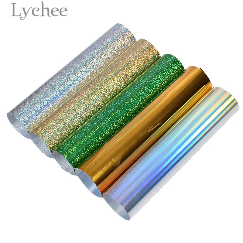 Lychee Life 30x25 см лазерный термопресс виниловый блестящий ПВХ декоративные