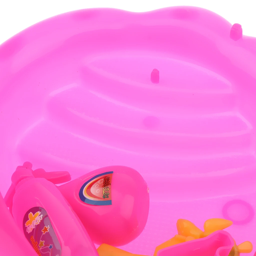 Модная Кукла мебель для ванной комнаты набор мини ванна игрушка туалет кукольный