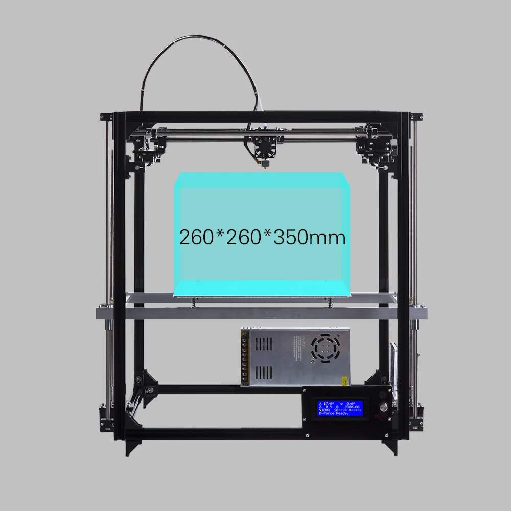 Flsun Cube F2 3d принтер Diy Набор автоматическое выравнивание большой печати беспроводной автоматическое выравнивание нити Замена печати точки останова 3,2 ''экран