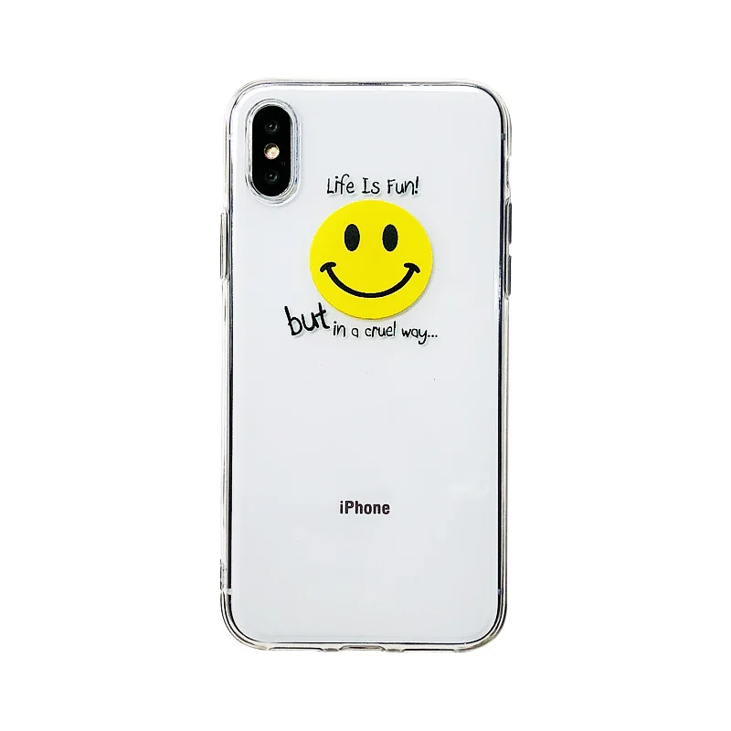 For Apple iphone 6 7 8 6s Case X XS XR Plus xs max 5 5s se Cover Soft Transparent Phone |