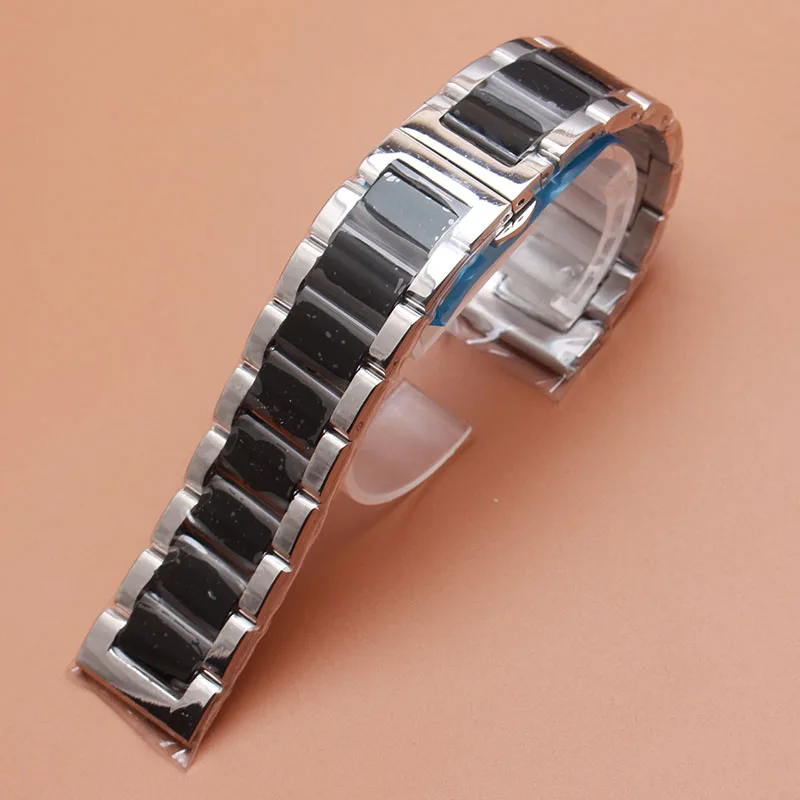Ремешок из нержавеющей стали для наручных часов цельнометаллический браслет с