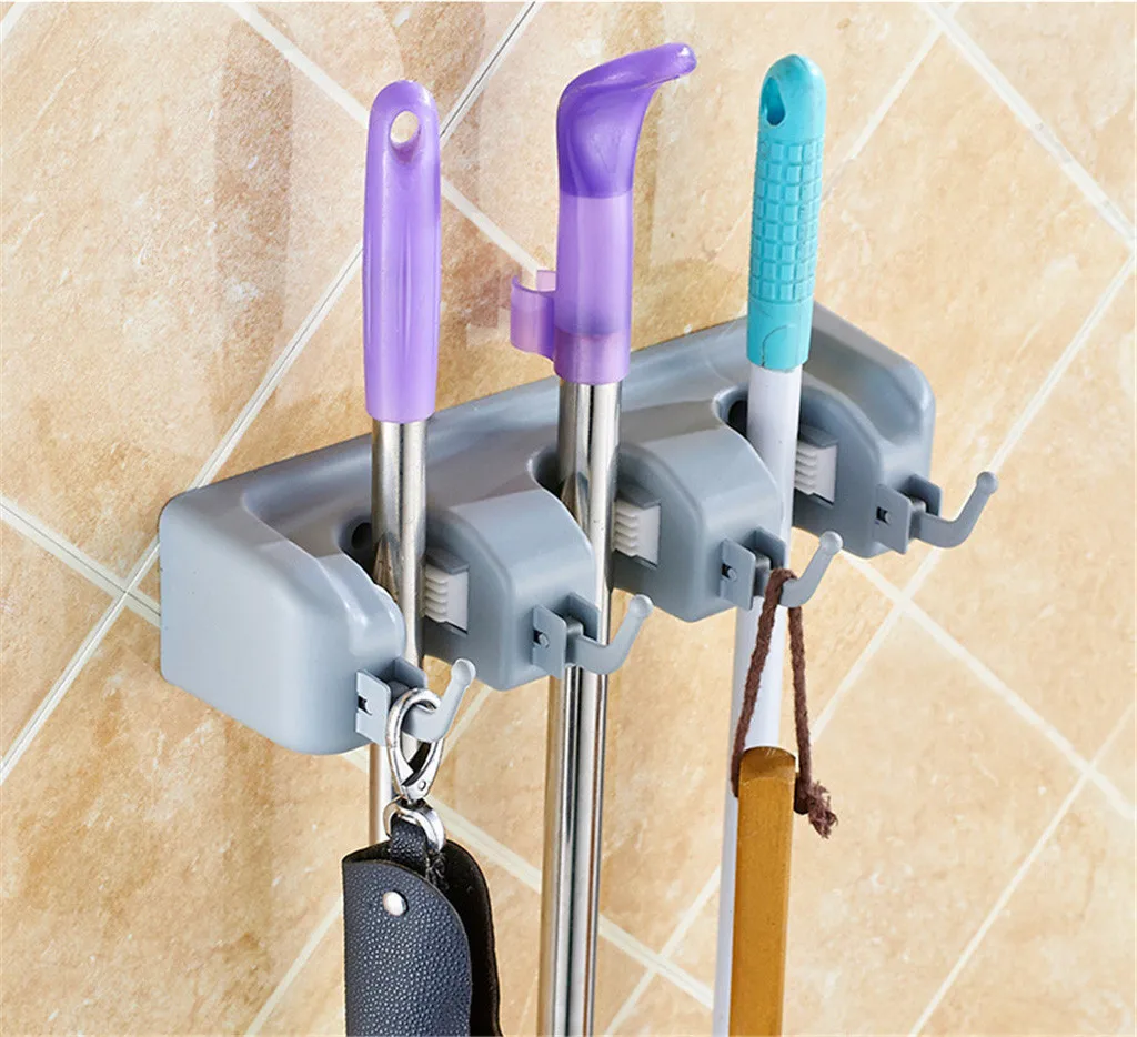 Крюк UpSmart крутой держатель для швабра и метла настенная камера хранения садовых