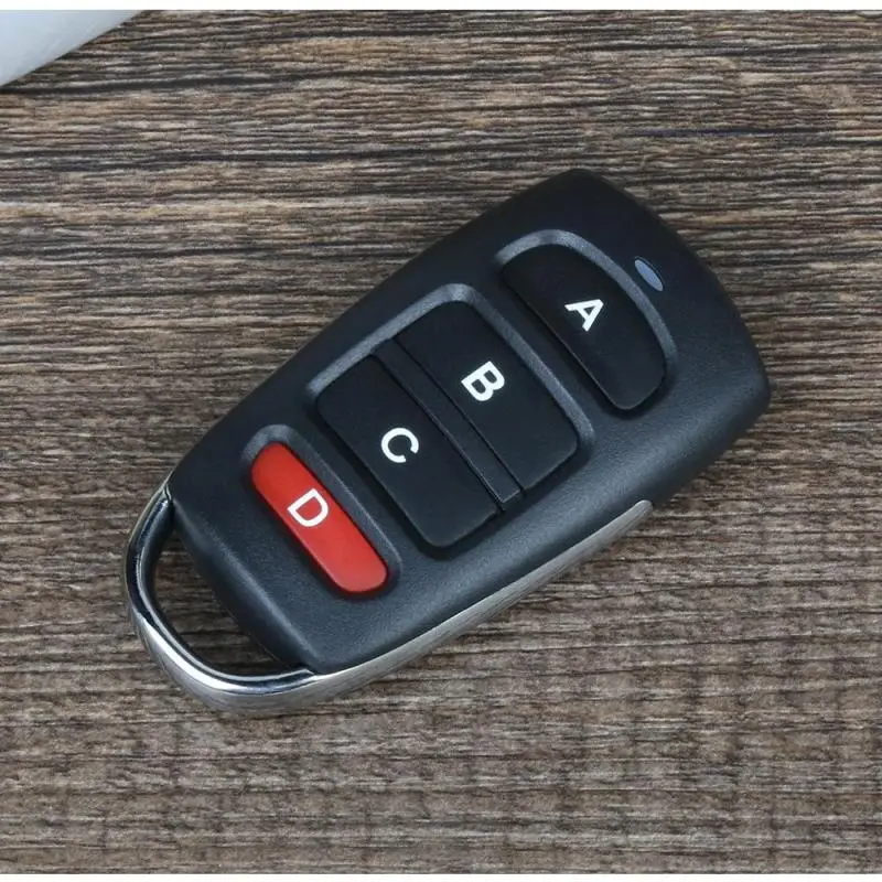 433 мГц Беспроводной удаленного Управление переключатель 4 кнопки Копировать