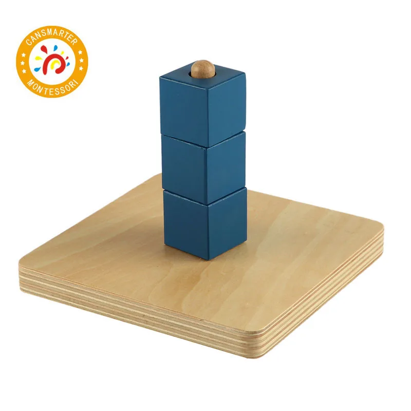 Материалы Монтессори различные стили вертикальный дюбель для детей дошкольного