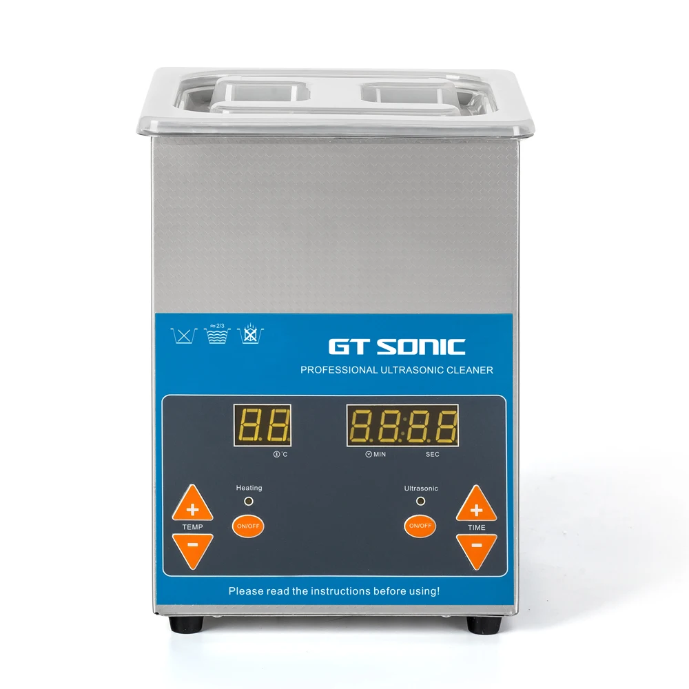 GT sonic VGT-1620QTD Ultra sonic Очиститель 2L 50 Вт с цифровым дисплеем нагревательная корзина ультра звуковая Ванна