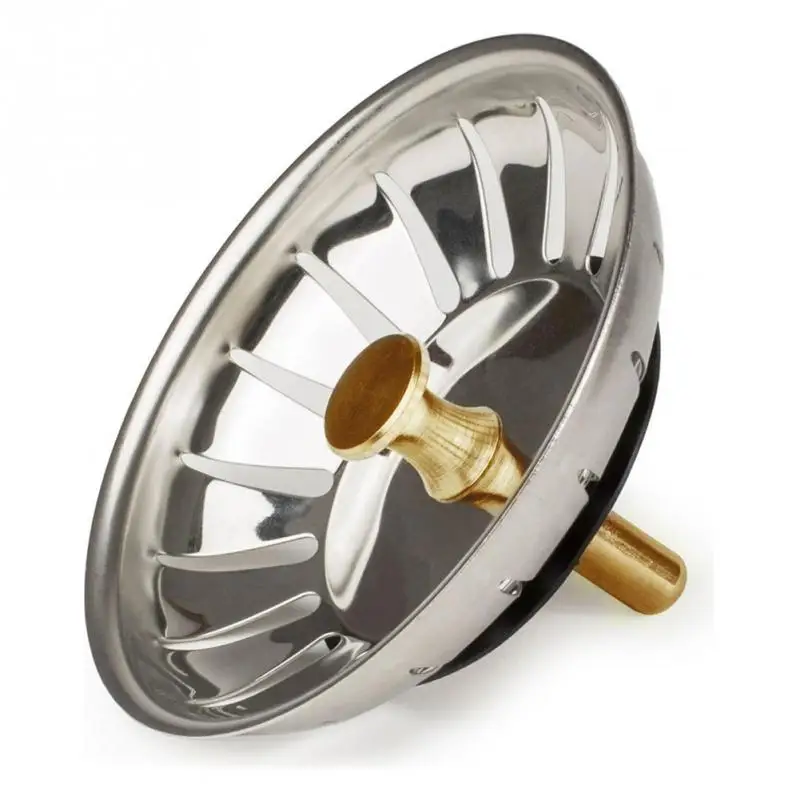 Фильтр-пробка для кухонной раковины фильтр из нержавеющей стали 1 шт. |