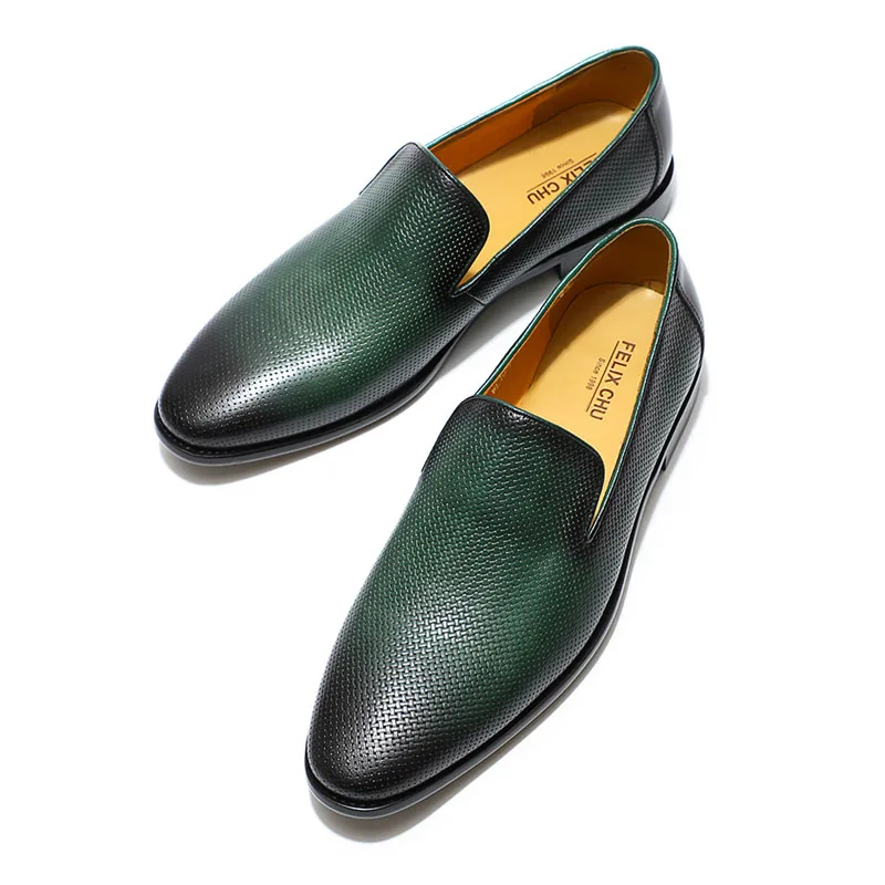 Brand High Quality Men Loafers Shoes Casual Business Leather for Slip On Pointed Toe Dress Wedding Party | Обувь