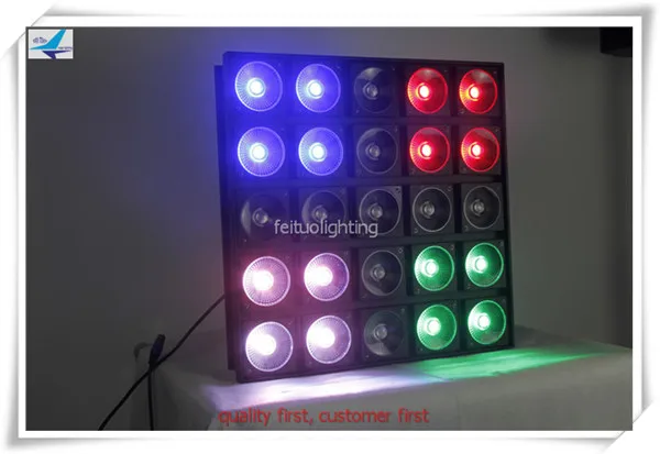 Светодиодная матрица 25X30W RGB 5x5 светодиодов сценический эффект изменение узора