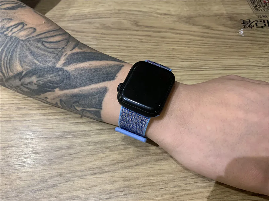 Классический лямка из нейлоновой ткани для наручных часов Apple Watch Series 4/3/2/1 влагостойкий ремешок для часов 40-44 мм ремень для наручных часов iWatch 38 42 мм Длина браслета