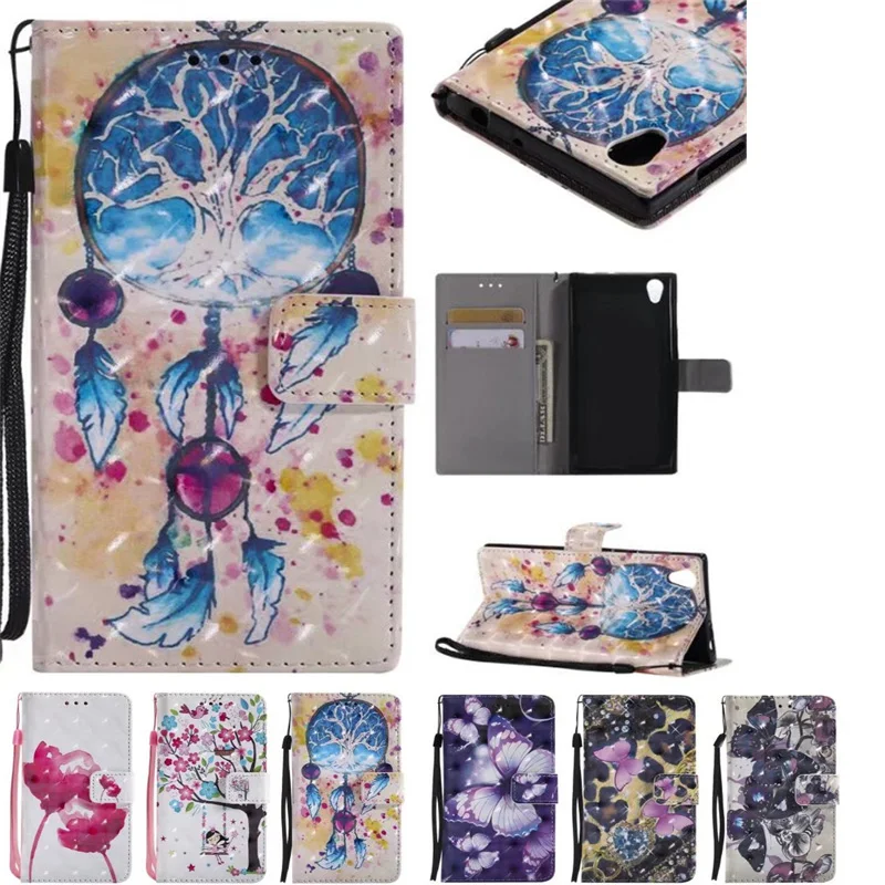 3D Модный чехол для телефона с изображением бабочки желаний дерева Sony XZS XR XA