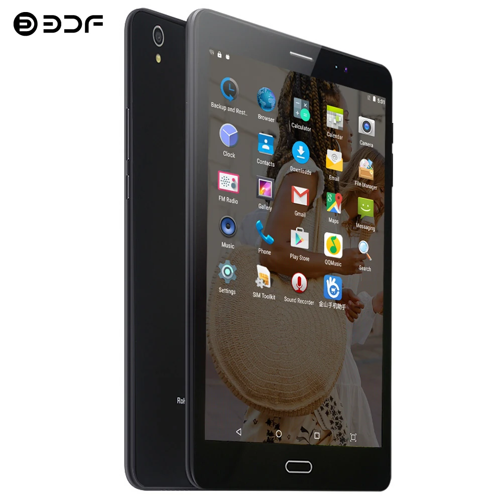BDF планшет 8 дюймов 2.5D экран Android 7,0 планшетный ПК 4 ГБ/64 Гб 4G LTE телефон планшет две sim-карты 1920*1200 ips ПК планшет 7 8 9 10