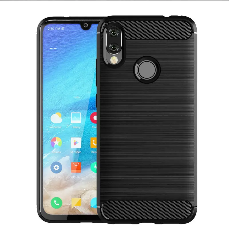 Защитный чехол для Xiaomi Redmi Note 7 Pro Note7 противоударный задней панели