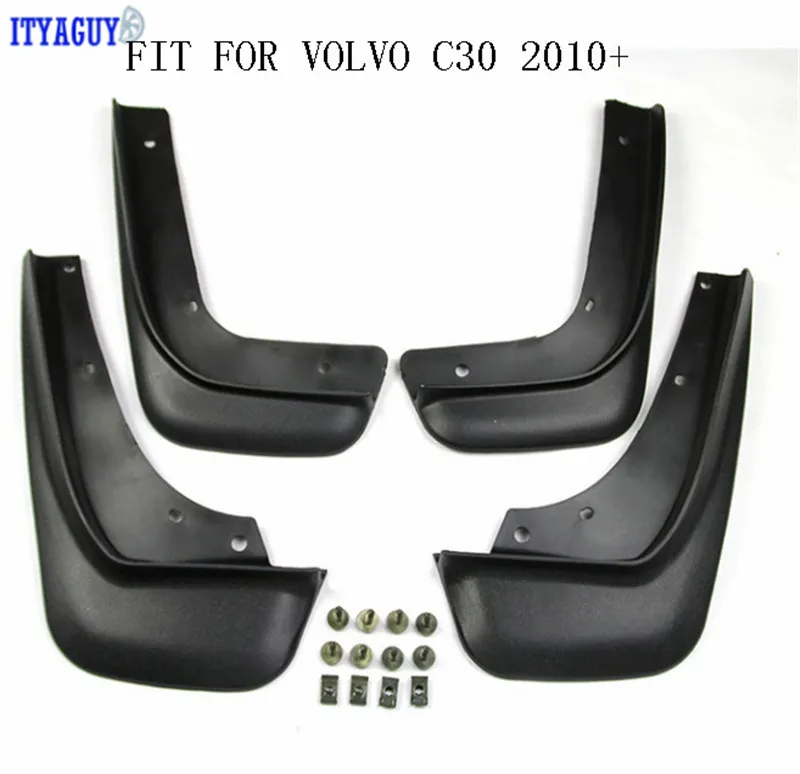 4 шт. Брызговики автомобильные передние тыльная Грязь подходит для VOLVO S60 S80 S40 C30 V40