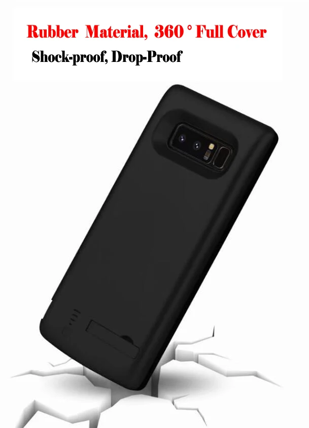 6500 мАч ударопрочный чехол для аккумулятора samsung Galaxy Note 8, чехол для samsung Galaxy Note 9 5000 мАч Зарядное устройство USB чехол