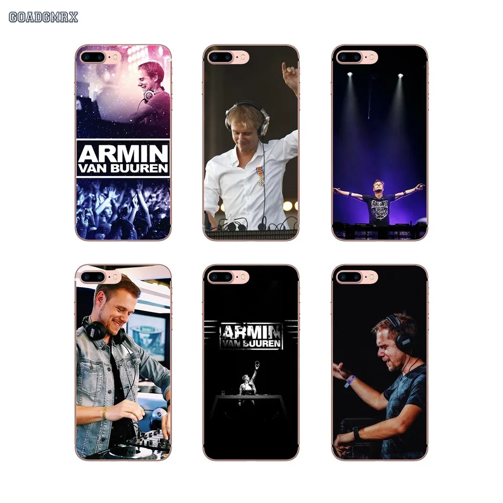 Прозрачные мягкие чехлы Armin Van Buuren для iPhone 6 6S 7 8 Plus X XS MAX XR 4 4S 5 5S SE 5C|Чехлы-накладки| |