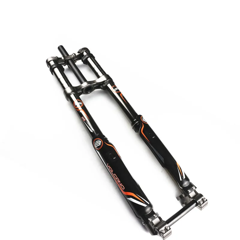 DNM USD-8S горные eBike пневматическая подвеска вилка 203 мм 20 мм ось двойной тормоз