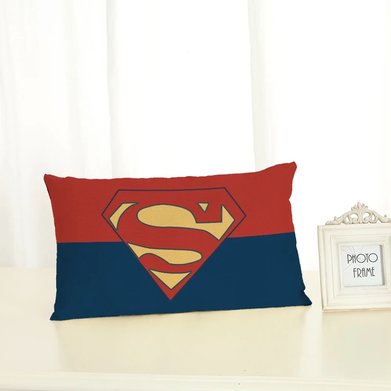 HD 30x50 супер герой Домашняя одежда Зеленый завод стул наволочка мягкая Cojines Almofadas
