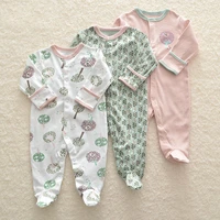 3pcs newborn baby girl romper winter baby boy jumpsuit clothes 100 cotton underwear rompers clothing baby rompers warm costume