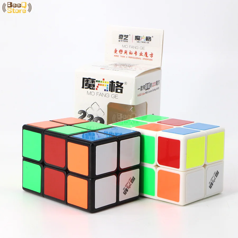 QiYi 2x2x3 Magic Cube Белый/Черный Стикеры Скорость Логические кубики Детские веселые развивающие игрушки для дети 223 развивающие игрушки