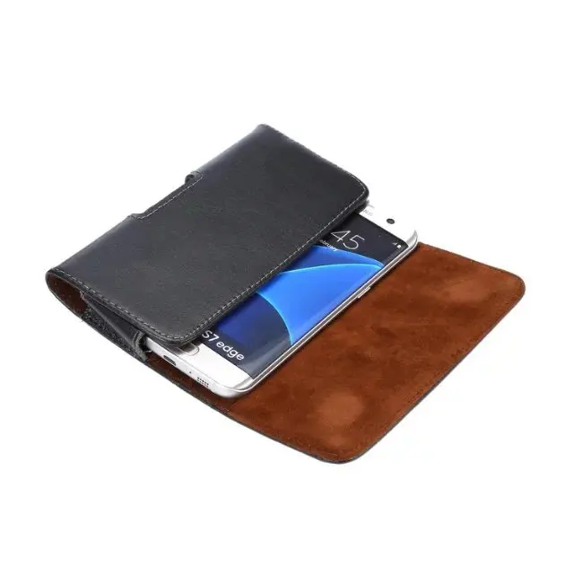 FSSOBOTLUN чехол для телефона Samsung Galaxy Note10 + Note9 Note8 кожаный S10 S9 S8 Plus чехол-Кобура на пояс