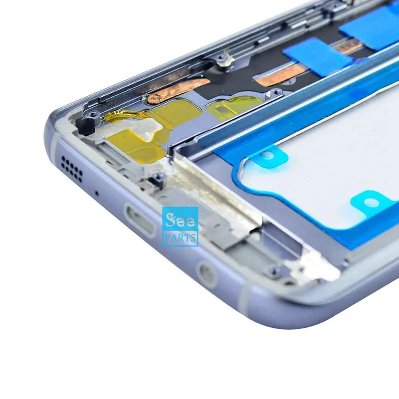 For Samsung Galaxy S7 G930 Middle Housing Bezel Metal Frame Chassis SAMSUNG Replacement Parts Repair | Мобильные телефоны и