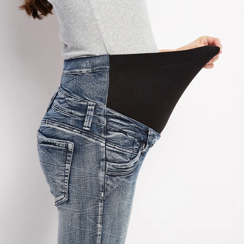 Брюки женские джинсовые для беременных с эффектом эмоции|maternity jeans pants|maternity jeanspants